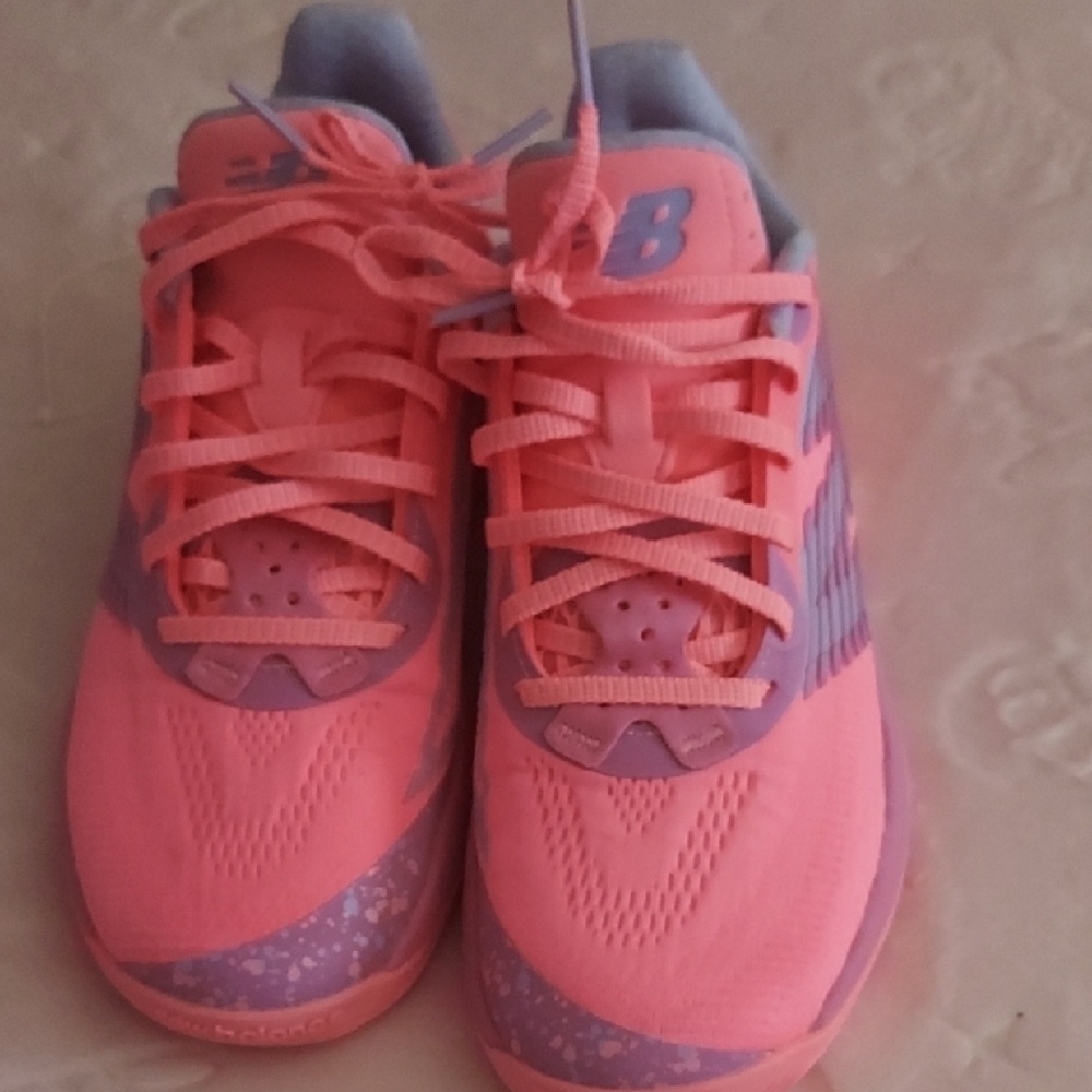 New Balance Neon Pink and Lavender Shoes